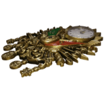 Osmanlı Arması Duvar Saati Dekoratif - Görsel 6